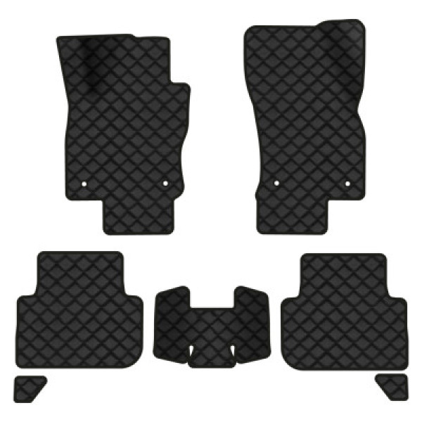 Фото - Коврики из экокожи в салон авто EVAtech ECO для Tiguan (Mk 2) Restyling Volkswagen 2020 2 поколение SUV EU VW41380CC7AV4BBB