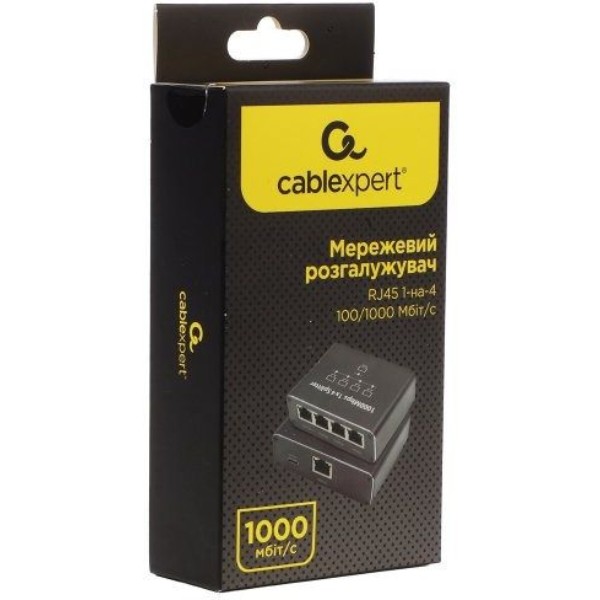 Фото - Коммутатор локальної мережі (Switch) Cablexpert NSP-4P-EU
