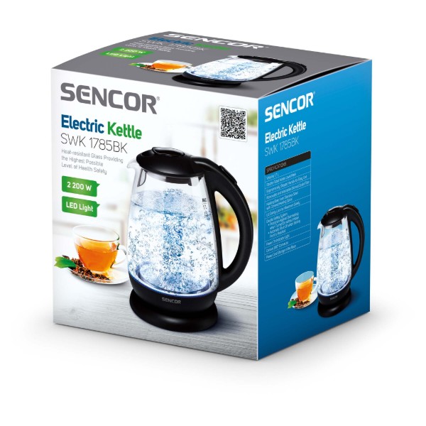 Фото - Електричний чайник Sencor SWK 1785BK