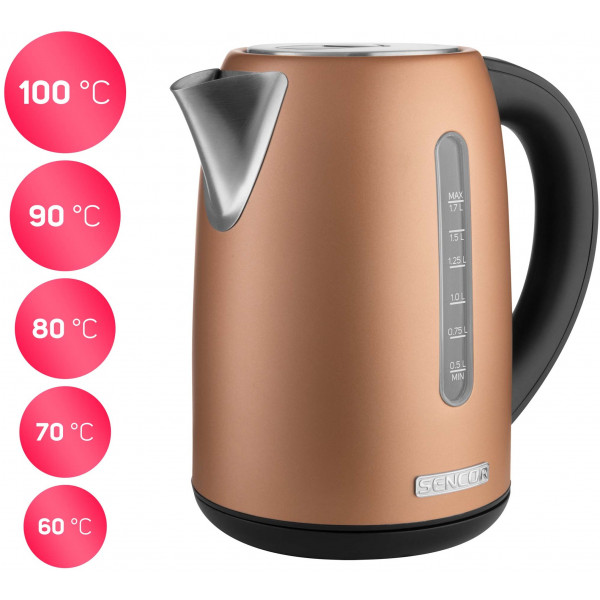 Фото - Электрический чайник Sencor SWK 7706GD