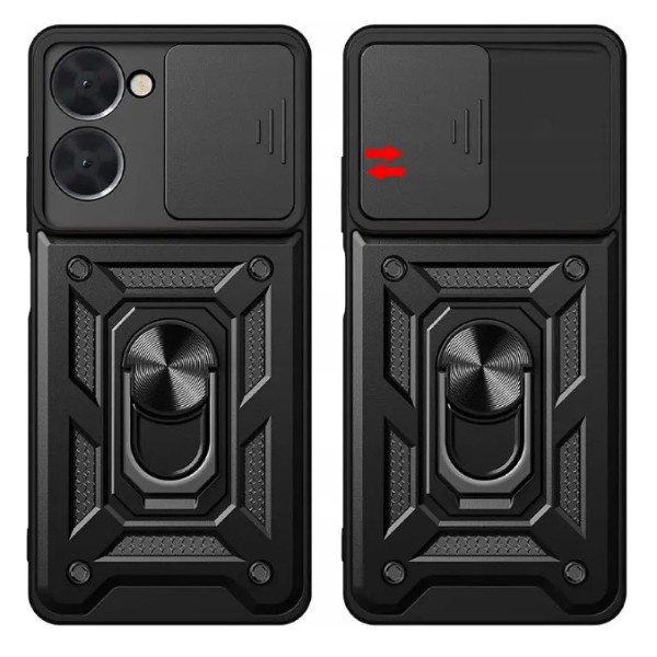 Фото - Чохол для смартфону BeCover Military for Realme C33 2022/C33 2023 Black (709170)
