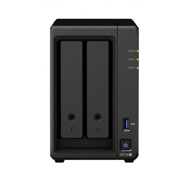 Фото - Мережеве сховище без HDD Synology DS720+ Фото - Мережеве сховище без HDD Synology DS720+