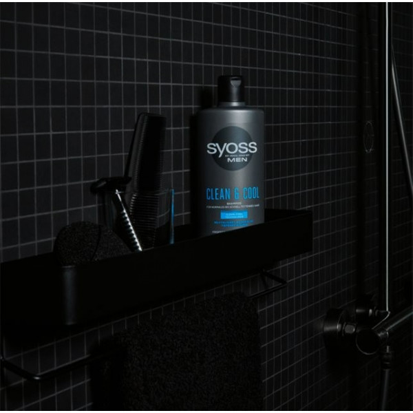 Фото - Шампунь чоловічий SYOSS
Men Clean&Cool з Ментолом 440 мл (9000101277197)