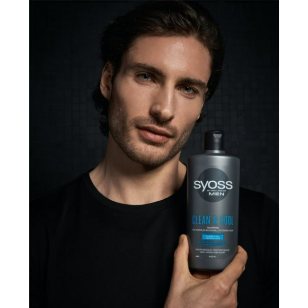 Фото - Шампунь чоловічий SYOSS
Men Clean&Cool з Ментолом 440 мл (9000101277197)