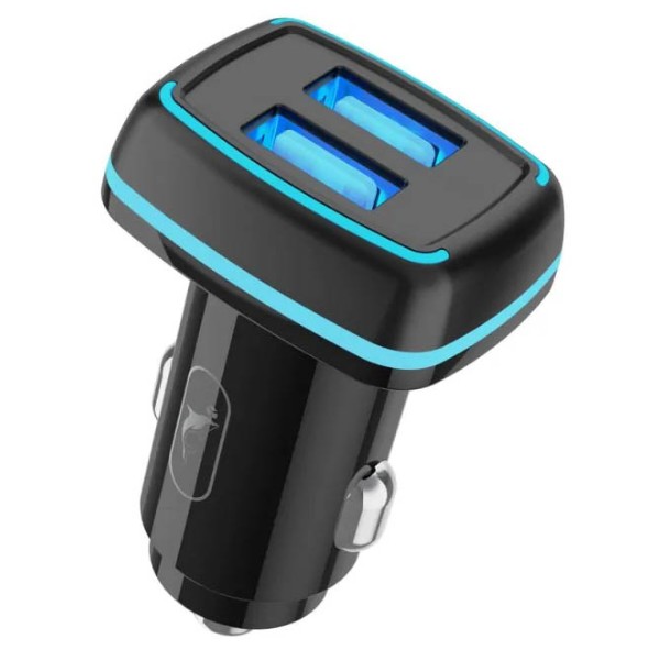Фото - Автомобільний зарядний пристрій SkyDolphin SZ18L (2USB, 3.4A) Black + кабель Lightning (AZP-000099) Фото - Автомобільний зарядний пристрій SkyDolphin SZ18L (2USB, 3.4A) Black + кабель Lightning (AZP-000099)