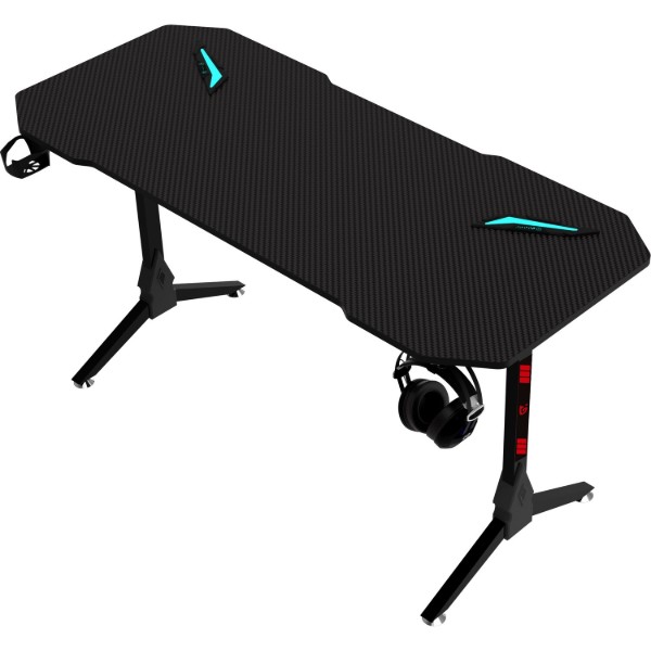 Фото - Стол компьютерный GT Racer T-1211 (120x60x73) Black