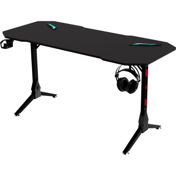 Фото - Стол компьютерный GT Racer T-1211 (120x60x73) Black