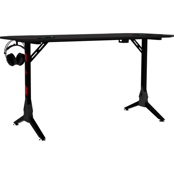 Фото - Стол компьютерный GT Racer T-1211 (120x60x73) Black