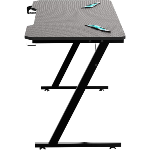 Фото - Стіл комп'ютерний GT Racer T-1213 (120x60x73) Black