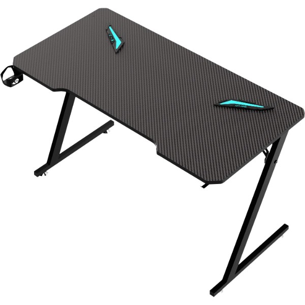 Фото - Стіл комп'ютерний GT Racer T-1213 (120x60x73) Black