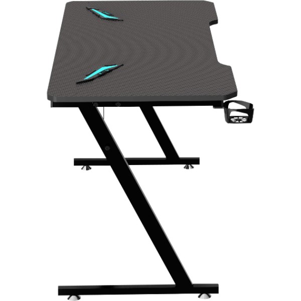 Фото - Стіл комп'ютерний GT Racer T-1213 (120x60x73) Black