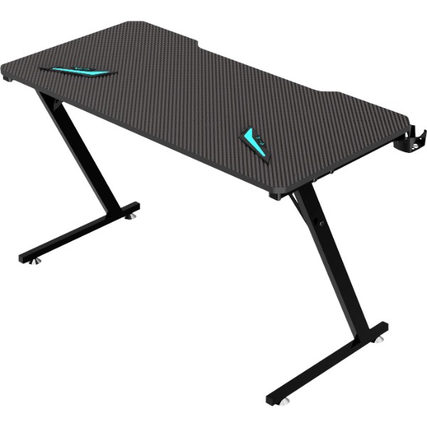 Фото - Стіл комп'ютерний GT Racer T-1213 (120x60x73) Black