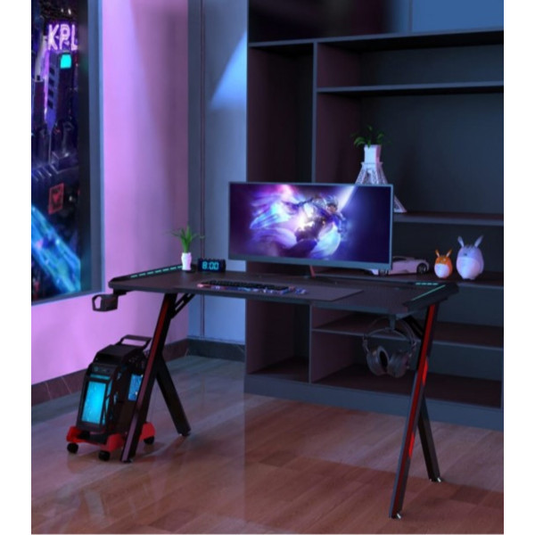 Фото - Стіл комп'ютерний GT Racer T-1241 Black