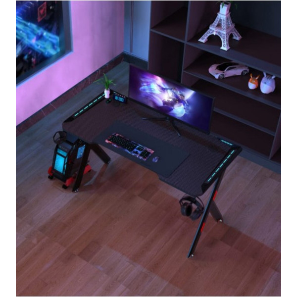 Фото - Стіл комп'ютерний GT Racer T-1241 Black