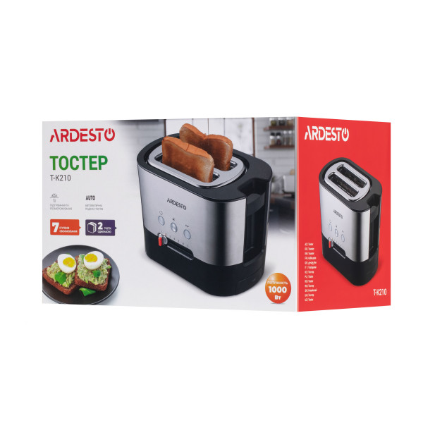 Фото - Тостер ARDESTO T-K210
