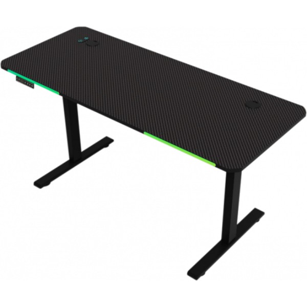 Фото - Стол компьютерный GT Racer T-S 1438 (140x60x73-118) Black
