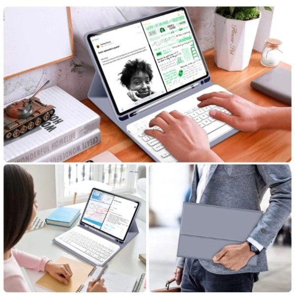 Фото - Чохол-клавіатура для планшета BeCover Apple iPad 10.2 2019/2020/2021 Purple (711138)