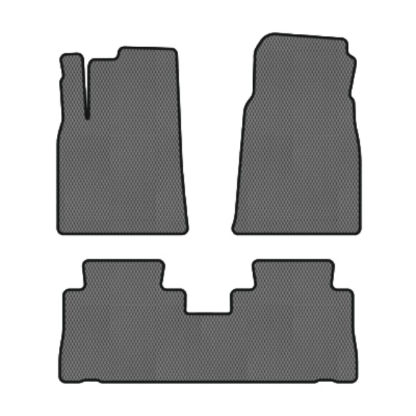 Фото - EVA коврики в салон авто EVAtech для Captiva (C140) 7 seats MT Restyling Chevrolet 2011-2018 1 поколение SUV EU CT1173Z3RGB