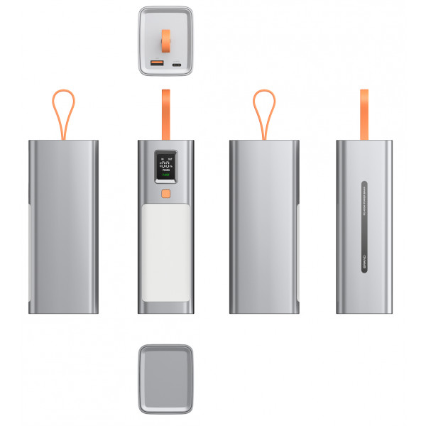 Фото - Батарея мобильная универсальная Xipin T133 PD100W 40000mAh Gray (T133LP)