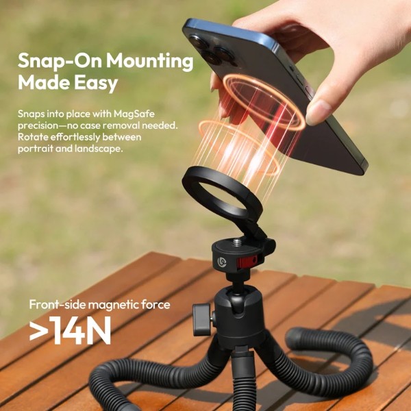 Фото - Трипод для селфи Ulanzi MT30 Magnetic Flexible (T137)