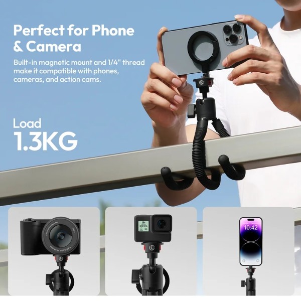 Фото - Трипод для селфи Ulanzi MT30 Magnetic Flexible (T137)