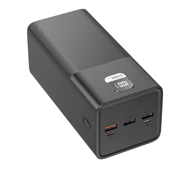Фото - Батарея мобильная Xipin T149 PD20W+22.5 50000mah Black