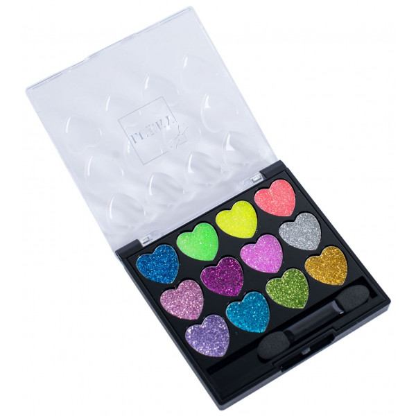 Фото - Набір для обличчя Lukky Крем-тіні для повік з блискітками, з аплікатором (T18929)