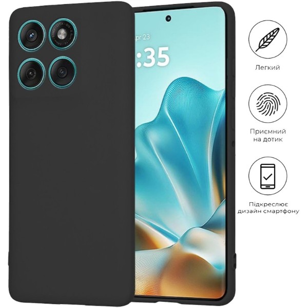 Фото - Чохол для смартфону BeCover for Motorola Edge 60 Black (713770)