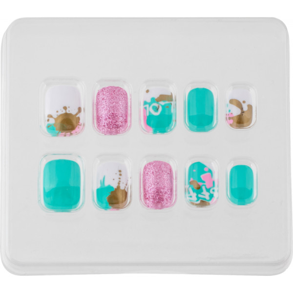 Фото - Набір для нігтів Lukky Crazy Spots 10 шт. (T20809)