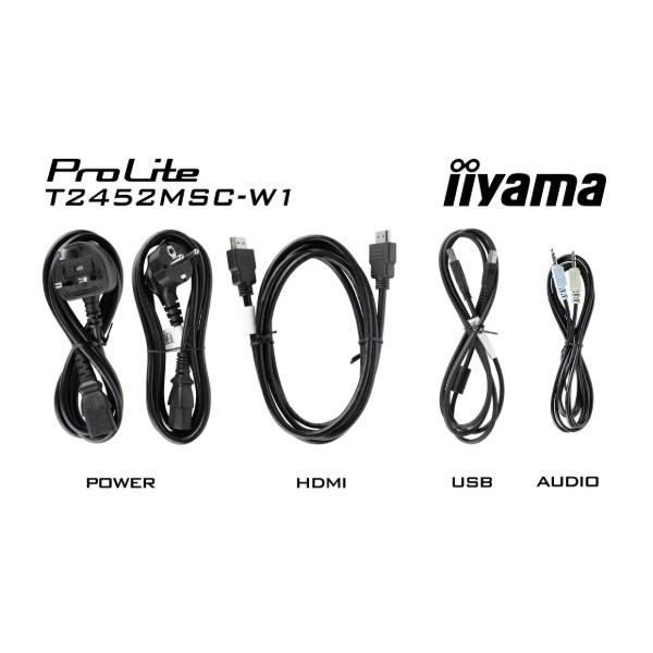 Фото - Уцінка - Монітор IIYAMA T2452MSC-W1