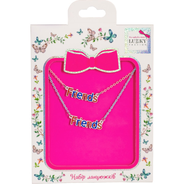 Фото - Детская бижутерия Lukky Набор Fashion из двух цепочек Friends (T24651)
