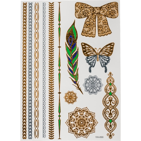 Фото - Тату Lukky Набір Fashion Сяючі прикраси (T25628)