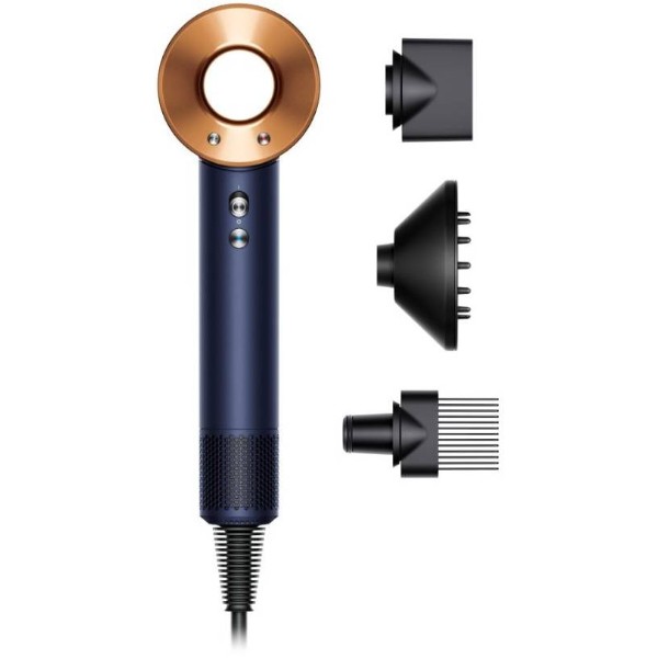 Фото - Фен Dyson HD07 Supersonic Prussian Blue/Rich Copper Синій/Мідь (113312-01)