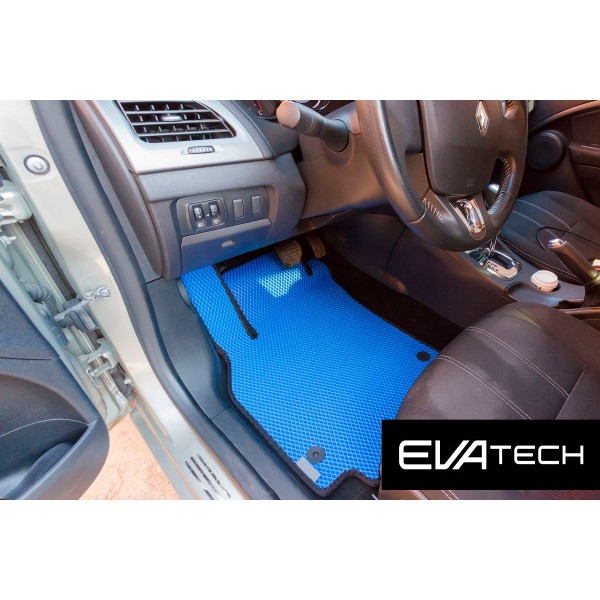 Фото - Килимки з екошкіри в салон авто передні EVAtech для Fluence Renault 2009-2017 1 покоління Sedan EU RT3276AV2RN2BBB