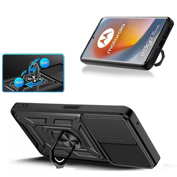 Фото - Чохол для смартфону BeCover Military for Motorola Edge 50 Fusion Black (712162)