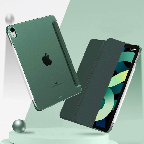 Фото - Чехол для планшета BeCover Tri Fold Hard for Apple iPad Air (4/5) 2020/2022 10.9'' Dark Green (709662)