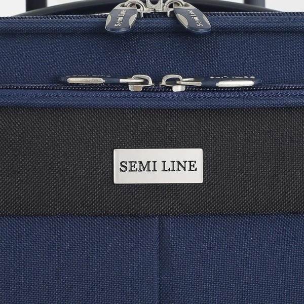 Фото - Валіза Semi Line L Blue/Green Lines (T5755-3)