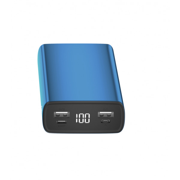 Фото - Батарея мобільна Xipin T63 PD20W 20000mah Blue (T63LF)