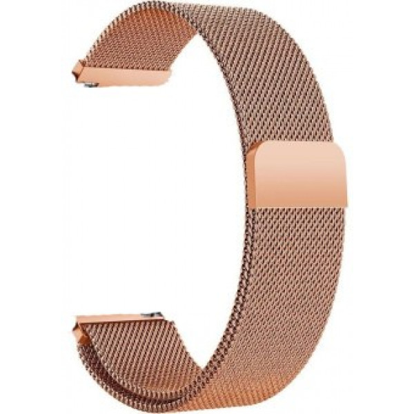 Фото - Ремінець для смарт-годинника BeCover Milanese Style for Nokia (20mm)/Withings Steel/Steel HR Rose Gold (707708)
