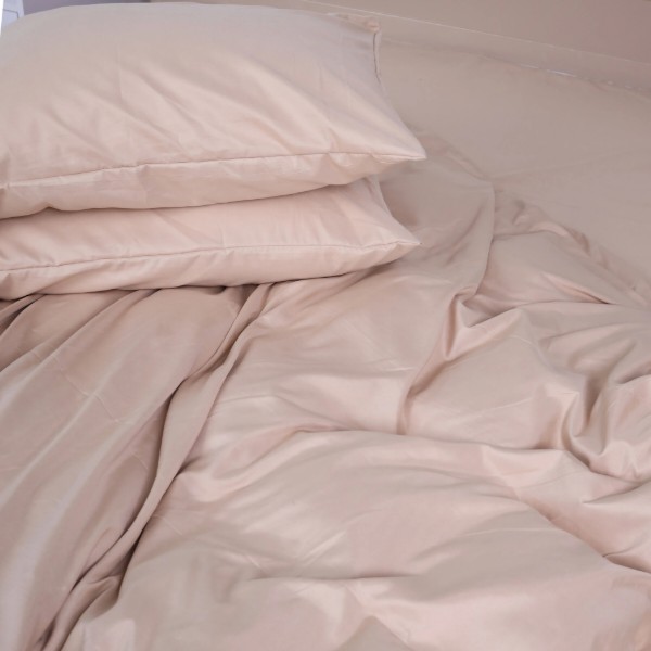 Фото - Комплект постільної білизни дитячий MirSon №15-1214 Warm Sand Mikrosatin Premium Однотонний 110х140 см (2200007230846)