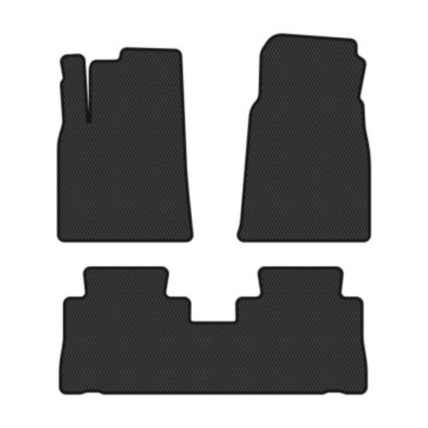 Фото - EVA коврики в салон авто EVAtech для Captiva (C140) 7 seats MT Restyling Chevrolet 2011-2018 1 поколение SUV EU CT1173Z3RGB