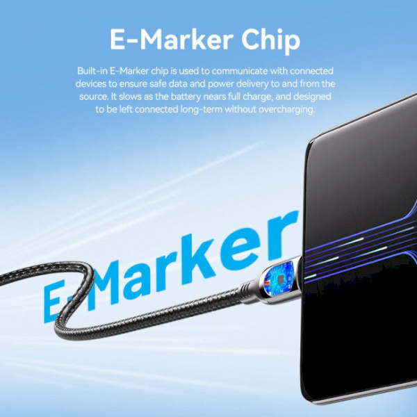 Фото - Кабель синхронізації даних Vention USB3.1 Type-C M-M, 1.2m (TAYBAV)