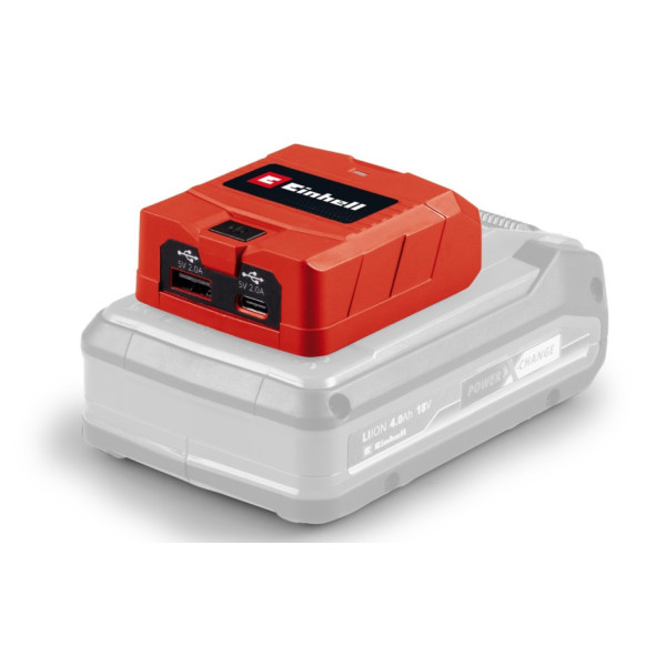 Фото - З/П до акумуляторної батареї для електроінструментів Einhell TC-CP 18 Li USB A/C - Solo без АКБ та ЗП (4514148)