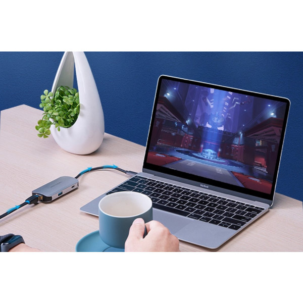 Фото - Док-станція Vention USB3.1 Type-C - USB (TNFHB)
