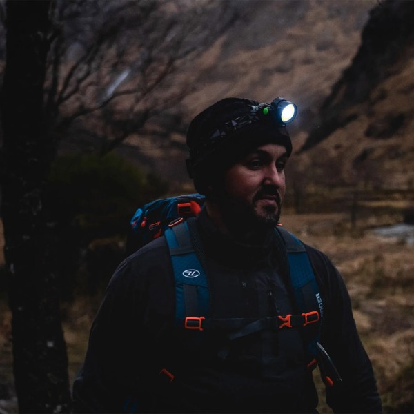Фото - Фонарь налобный Highlander Polaris 550 Rechargeable Head Torch Black (TOR195)
