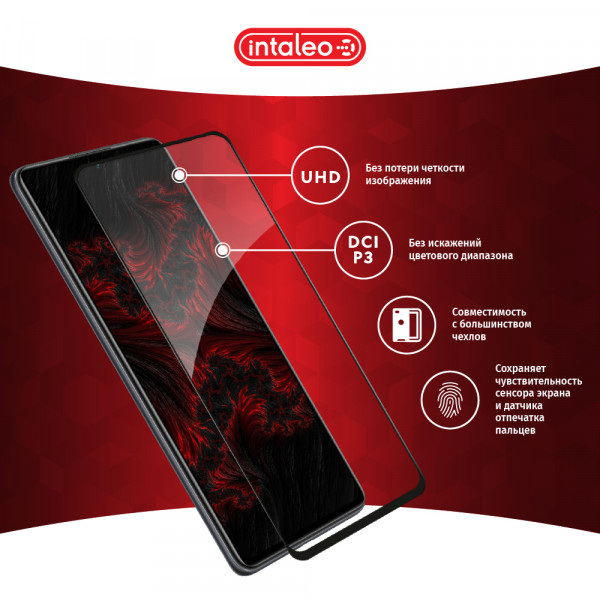 Фото - Захисне скло для смартфону Intaleo Full Glue for Xiaomi Mi 11T Black (1283126518768)