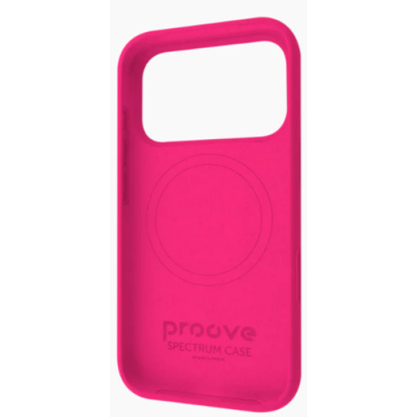 Фото - Чохол для смартфону Proove Spectrum Case with Magnetic Ring iPhone 17 Pro pink fruit (PCSPIP17P042)