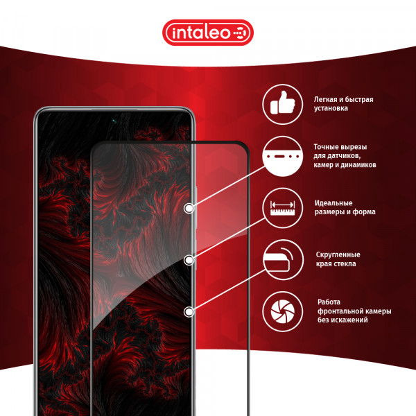 Фото - Захисне скло для смартфону Intaleo Full Glue for Xiaomi Mi 11T Black (1283126518768)