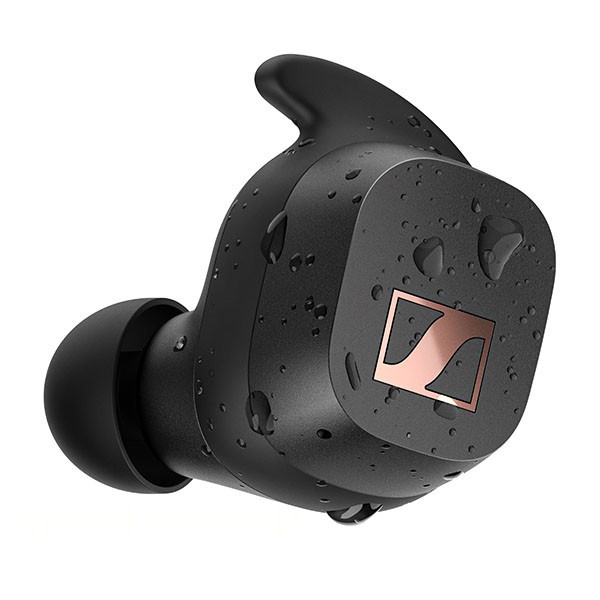 Фото - Навушники вкладиші бездротові TWS Sennheiser Sport True Wireless Mic Black