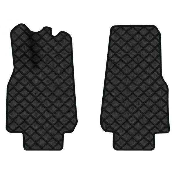 Фото - Килимки з екошкіри в салон авто передні EVAtech ECO для Model Y 7 seats Restyling Tesla 2021 1 покоління SUV USA TA14185AD2BBB